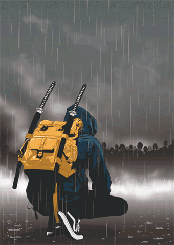 Rainy animation
